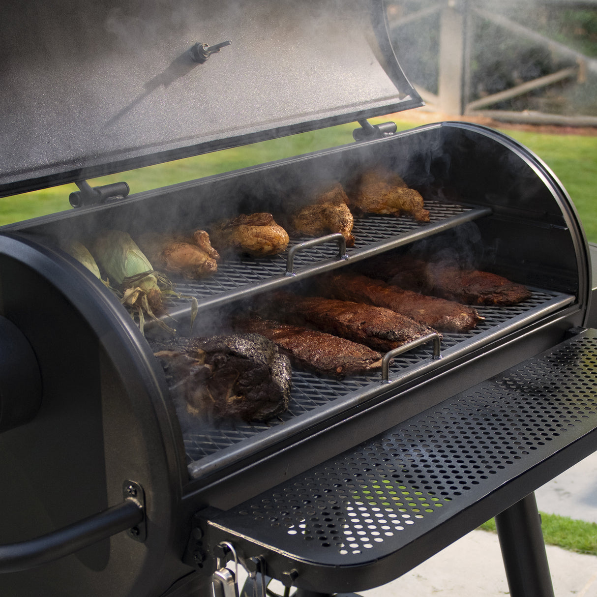 Char-Griller® Grand Champ Offset Smoker Savustingrilli