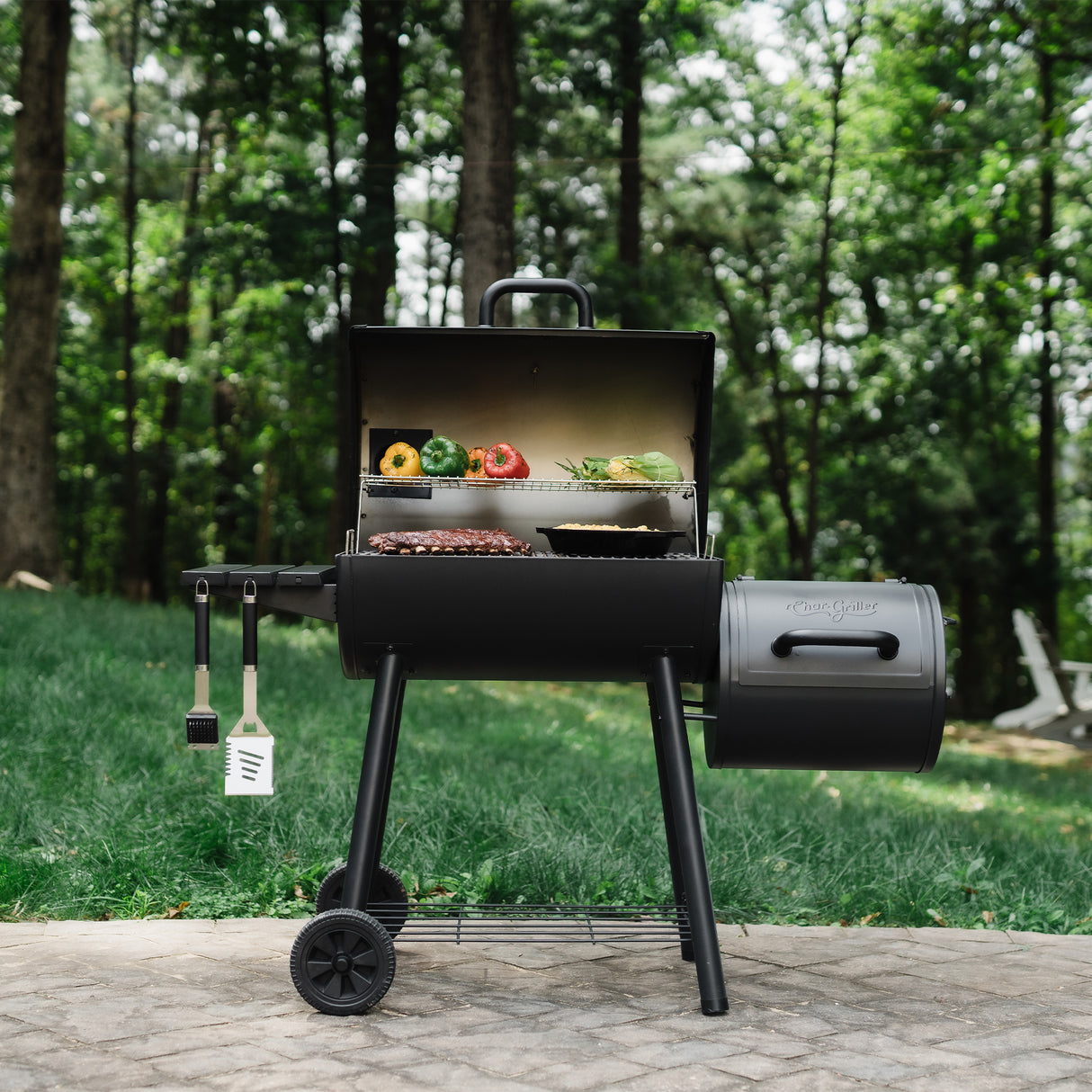 Char-Griller® Smokin' Pro Offset Smoker Savustingrilli