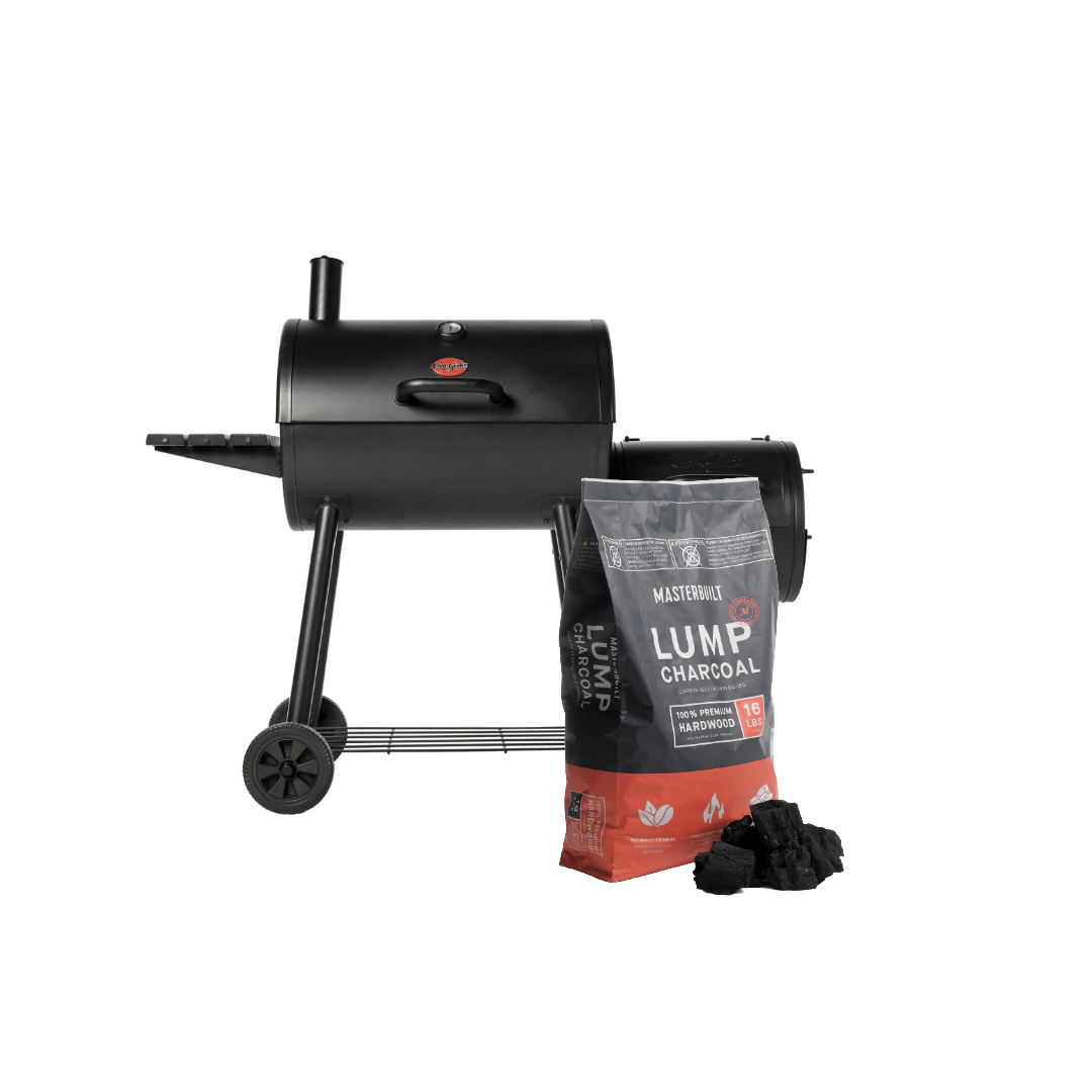 Smokin Pro Black Friday -tarjouksessa sisältää Masterbuilt -hiilet