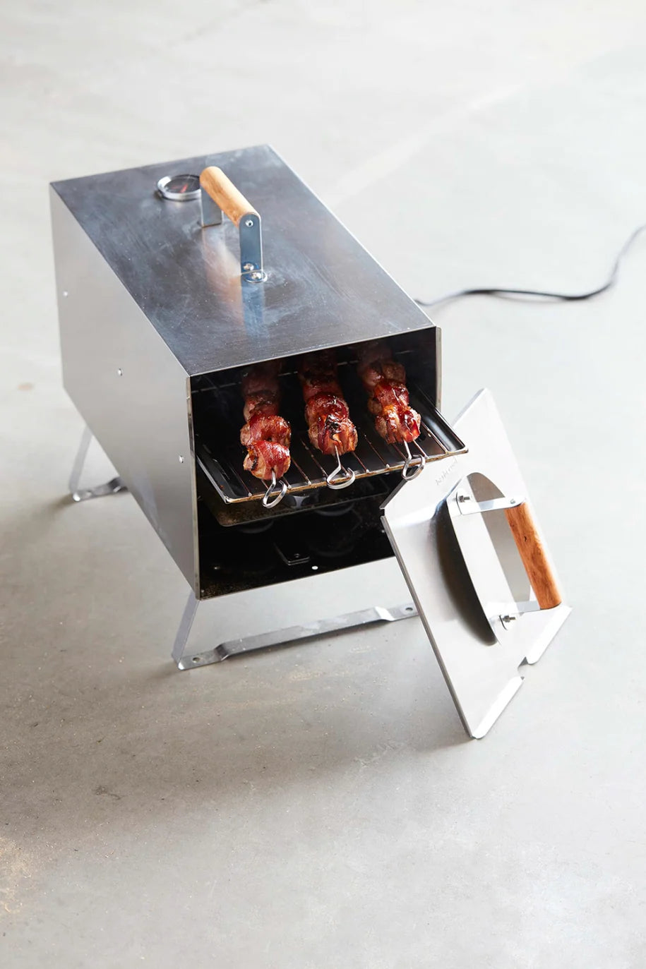 Barbecook Otto 2.0 sähkösavustin, ruostumaton teräs