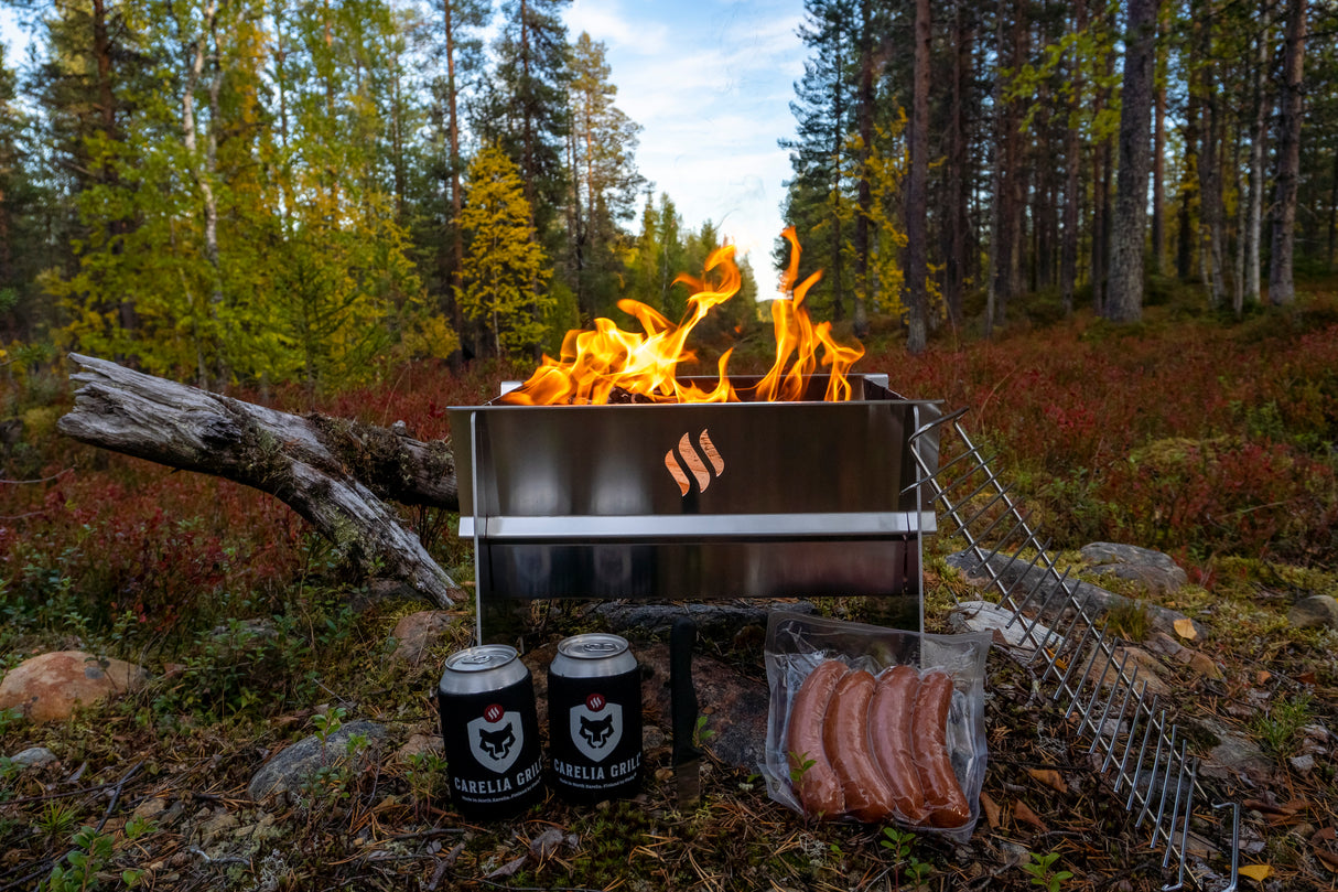 CARELIA GRILL® LIGHT kannettava retkigrilli