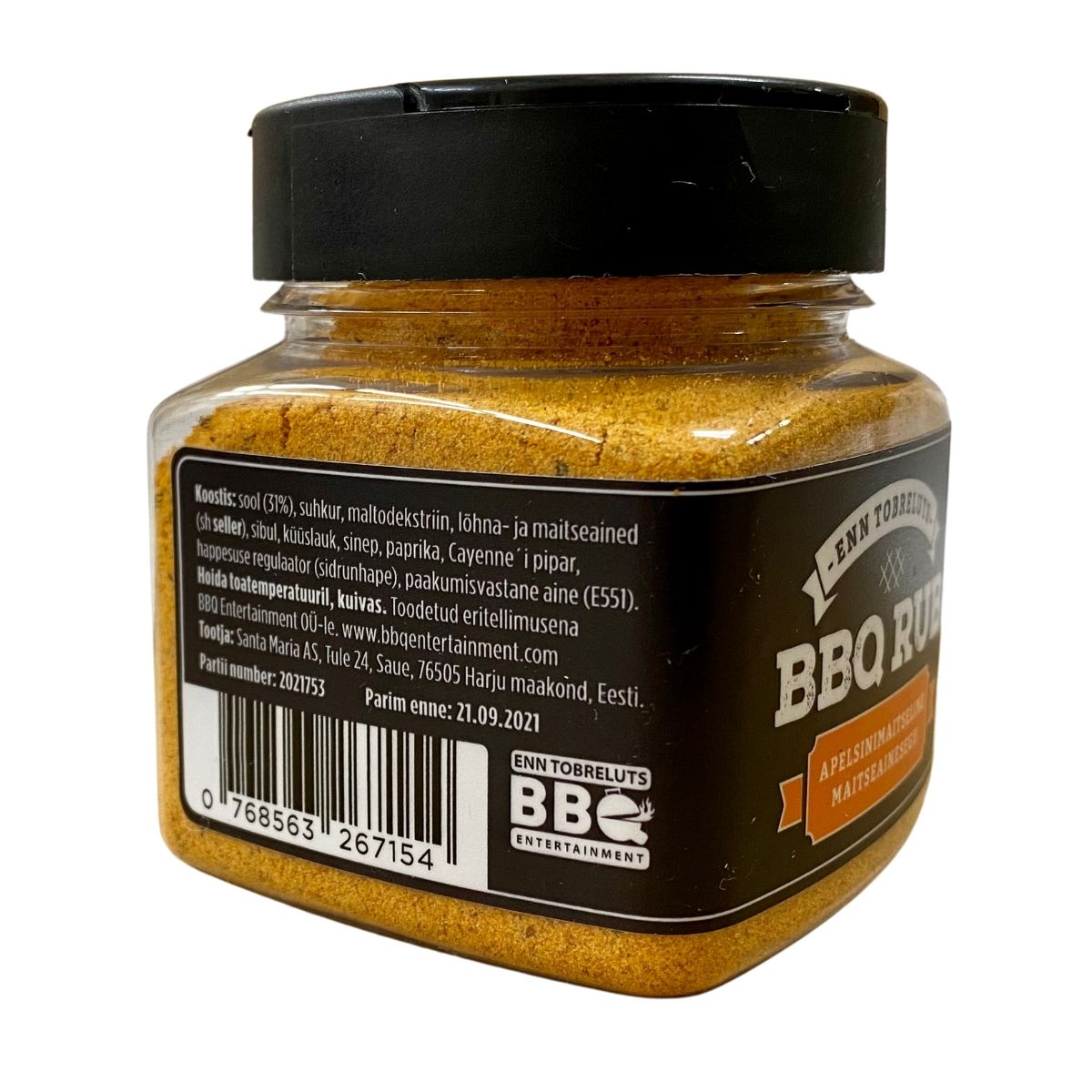 Enn Tobreluts BBQ RUB Maustesekoitus