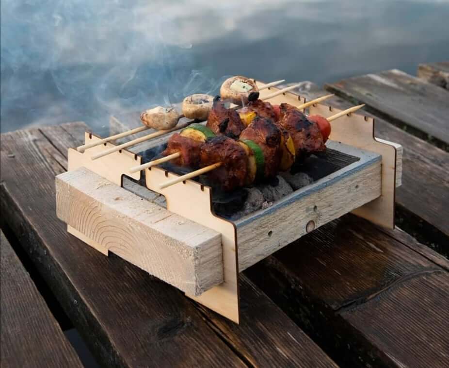 Grillep NaturGrill kertakäyttöinen puugrilli