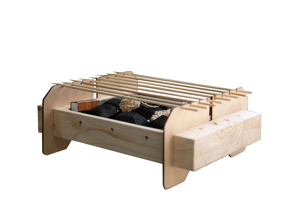 Grillep NaturGrill kertakäyttöinen puugrilli