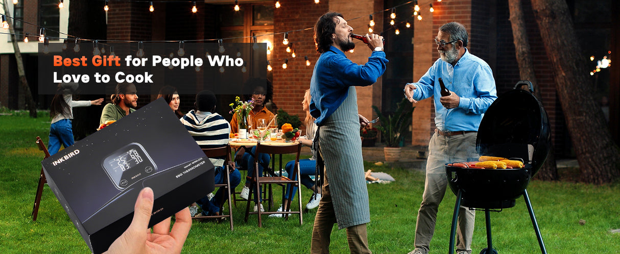 Inkbird paistomittari neljällä anturilla IB-0822-BO