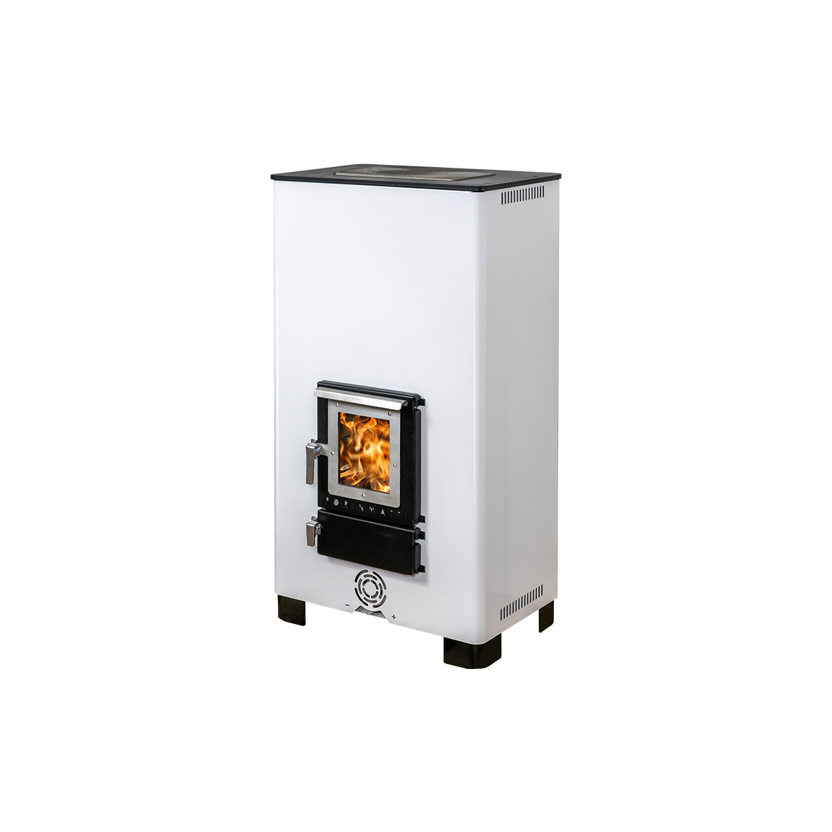 Porin Matti takka valkoisena