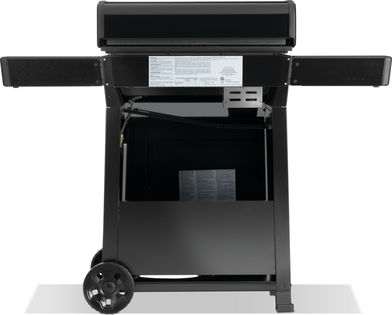 napoleon freestyle 24 plancha - takaa kuvattuna