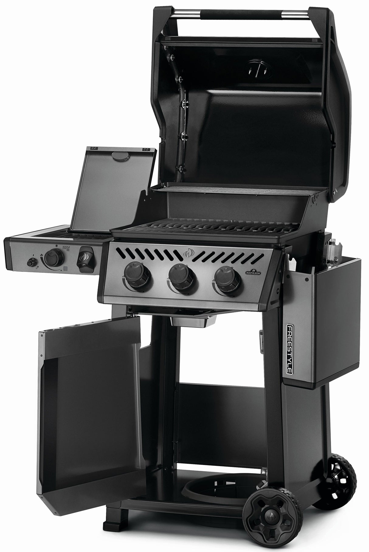 Napoleon Freestyle 365 DSIB - Näkymä grillin ja kaappien sisään