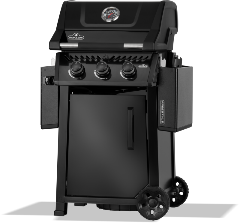 Napoleon freestyle 365 -näkymä sivuviistosta