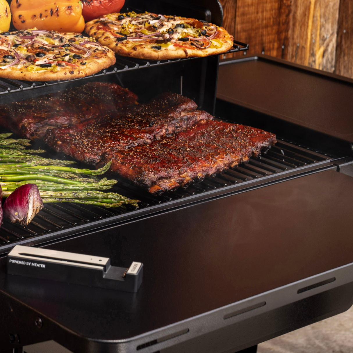 Traeger sivuhylly -yleiskuva