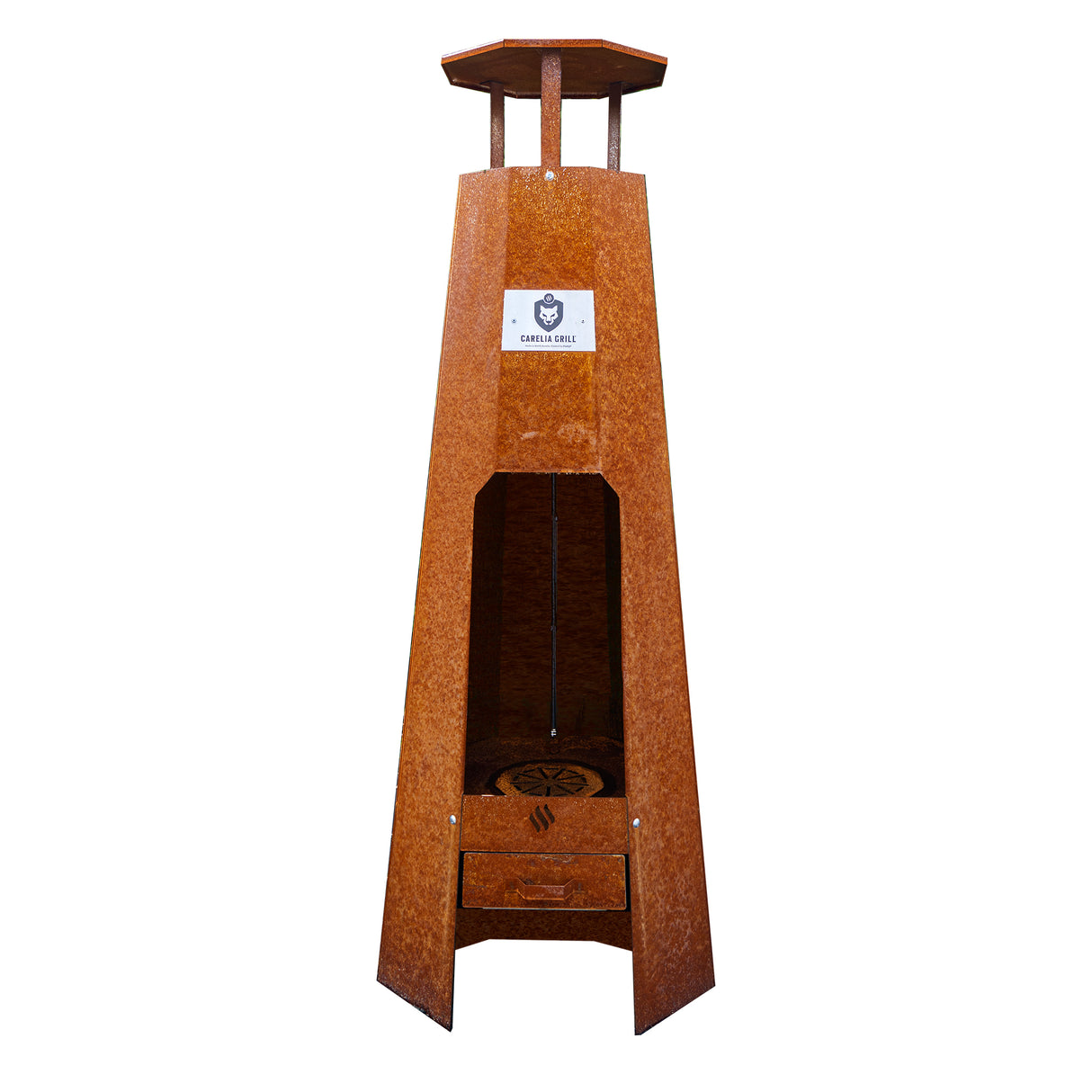 CARELIA GRILL® A-FIRE COR-TEN ULKOTULISIJA