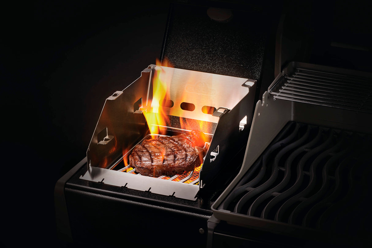 Napoleon tuulisuoja SIZZLE ZONE (2-kennoinen)