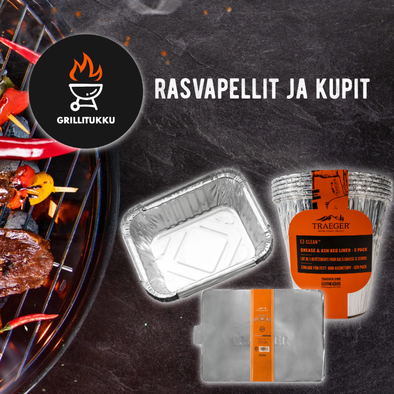 Grillitukku rasvapellit ja kupit