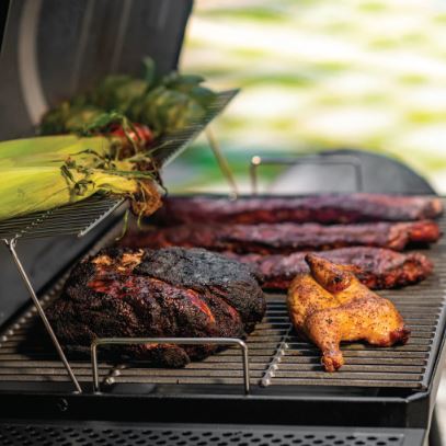 Char-Griller® Smokin' Champ Offset Smoker Savustingrilli
