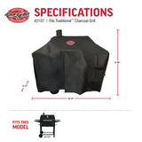 Char-Griller® 30" Traditional - Perinteisen hiiligrillin suojapeite