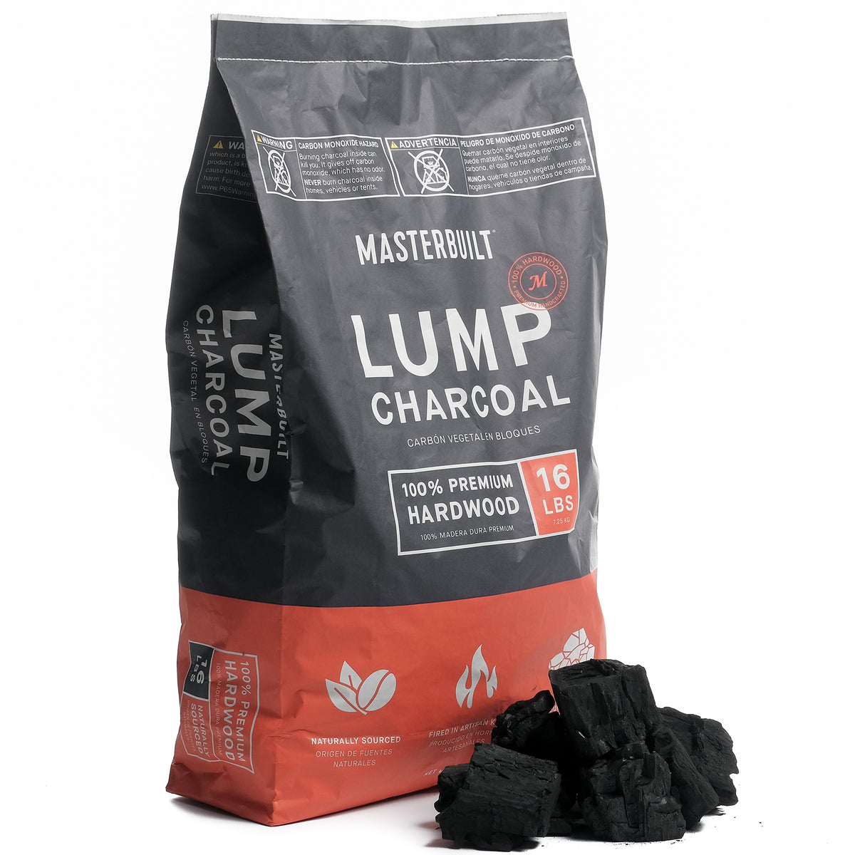 Masterbuilt® Lump Charcoal -puuhiili