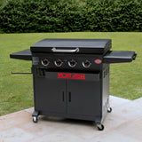 Char-Griller® Flat Iron™ Premium 4-polttimon kaasukäyttöinen parilagrilli