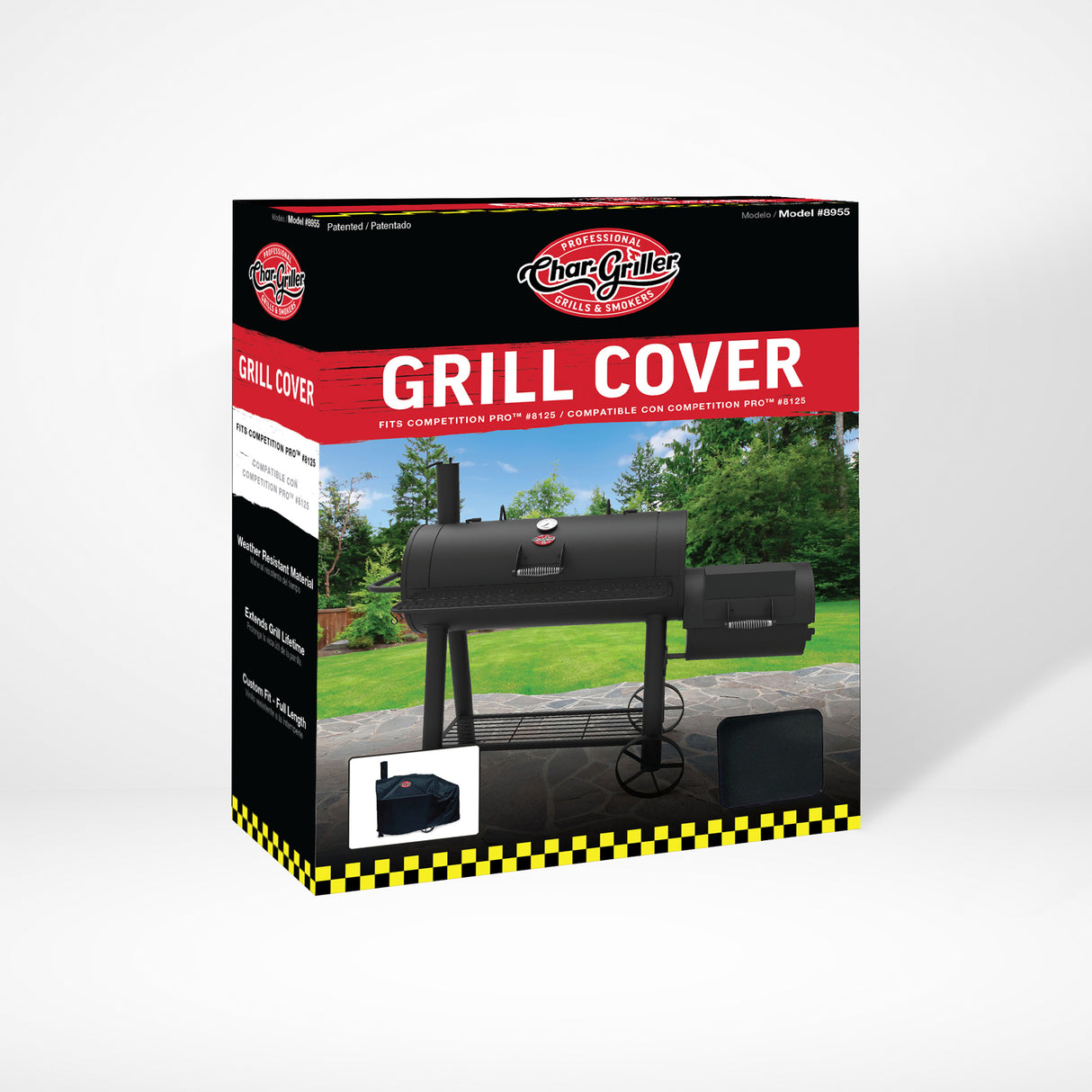 Char-Griller® Competition Pro / Smokin' Champ -suojapeite