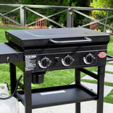 Char-Griller® Flat Iron™ 3-polttimon kaasukäyttöinen parilagrilli