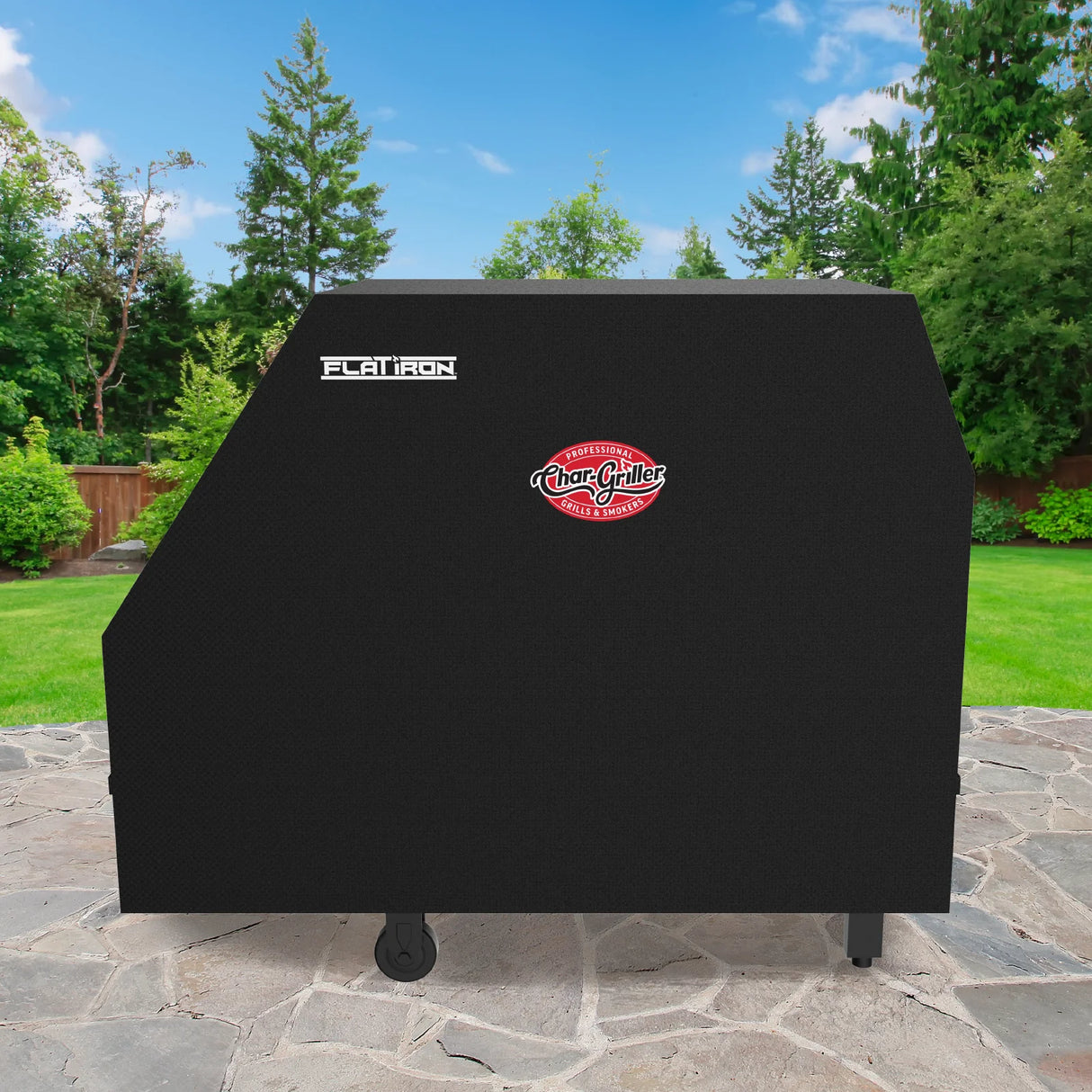 Char-Griller® Suojapeite Flat Iron™ 3-polttimon parilagrillille