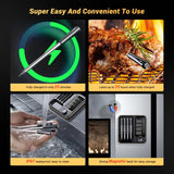 Inkbird paistomittari INT-14-BW neljällä langattomalla anturilla