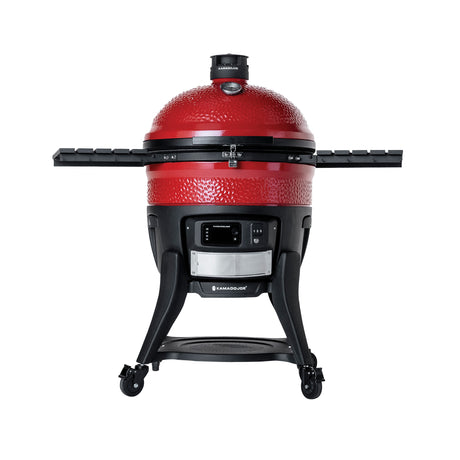 Kamado Joe, iso, punainen, digitaalinen kamadogrilli