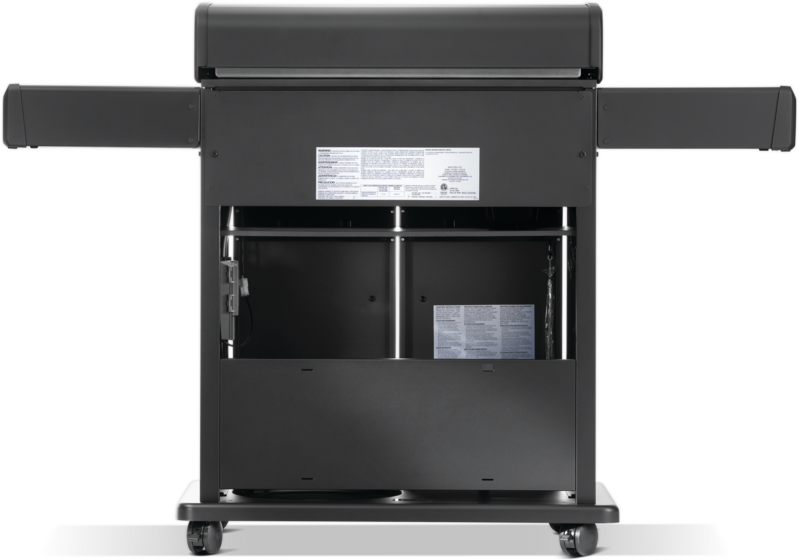 Napoleon phantom rogue, näkymä grillin takaa