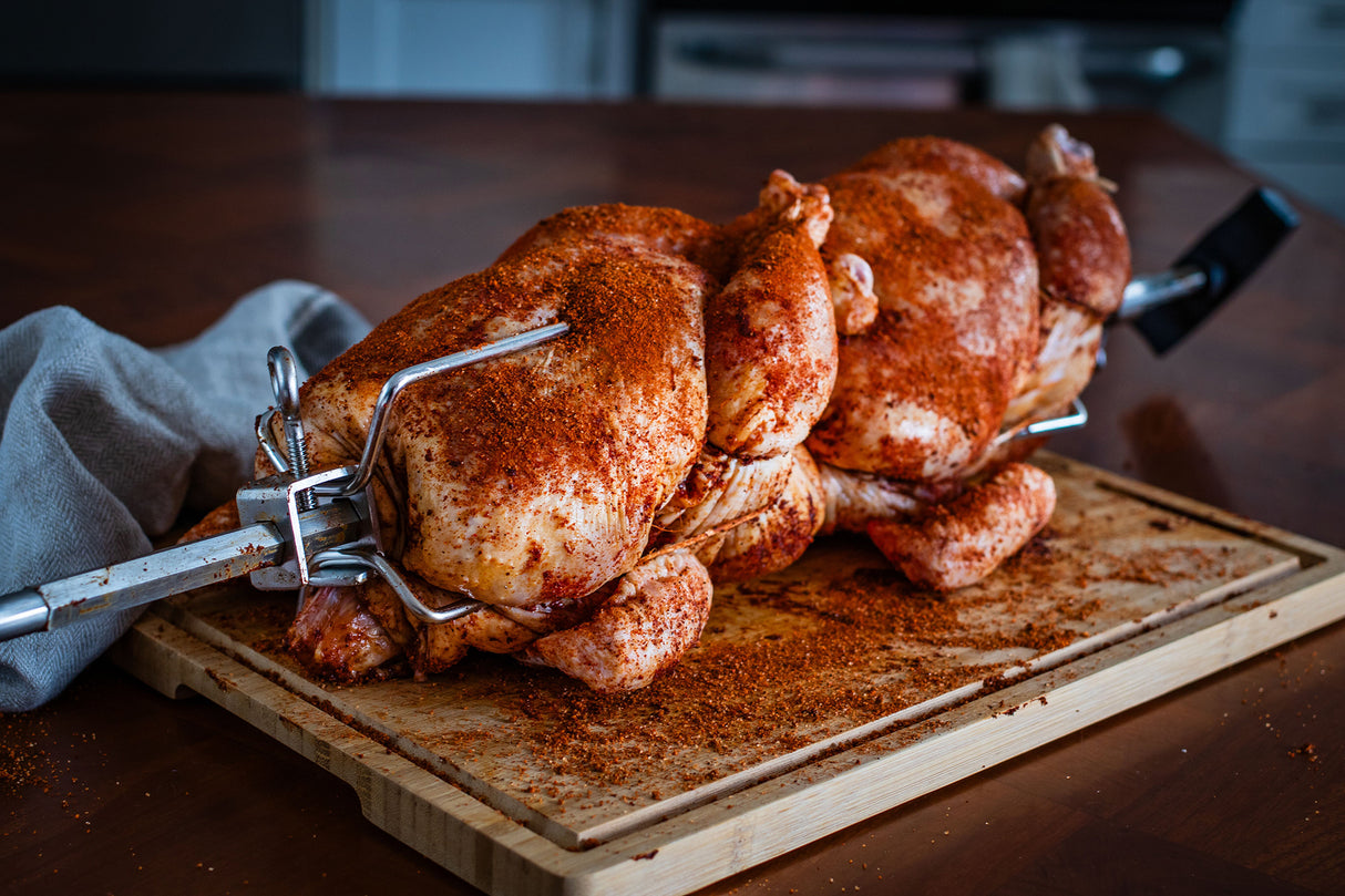 Napoleon Rotisserie-paistinkäännin hiiligrilliin