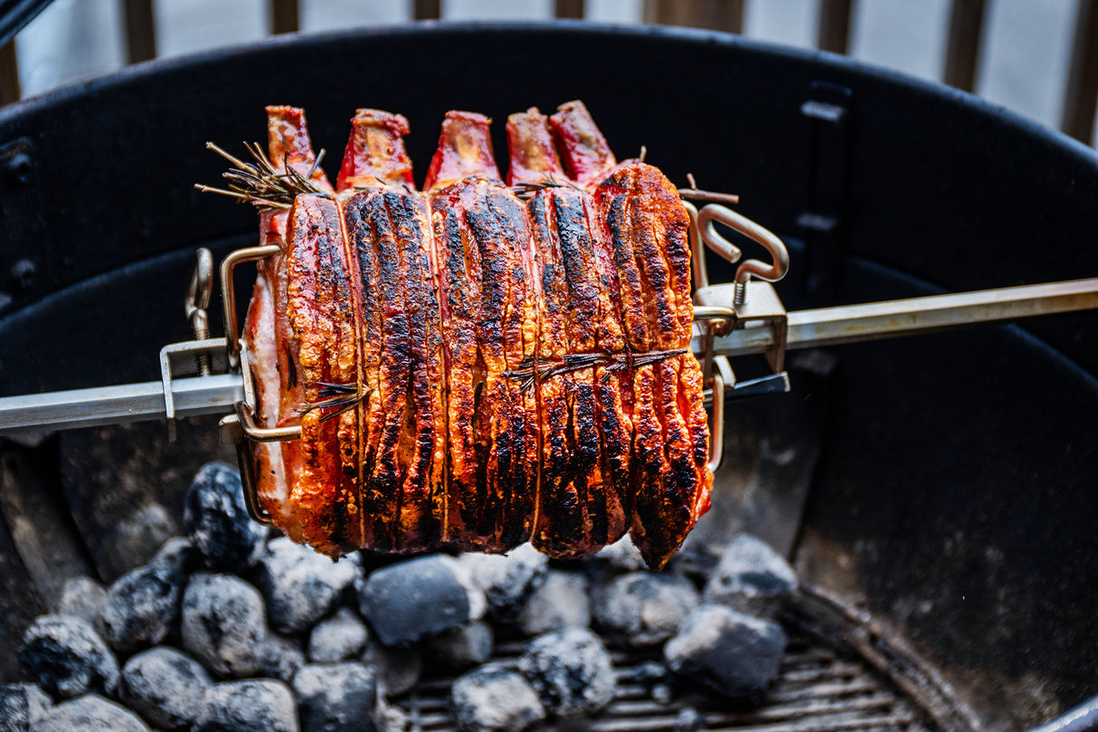 Napoleon Rotisserie-paistinkäännin hiiligrilliin
