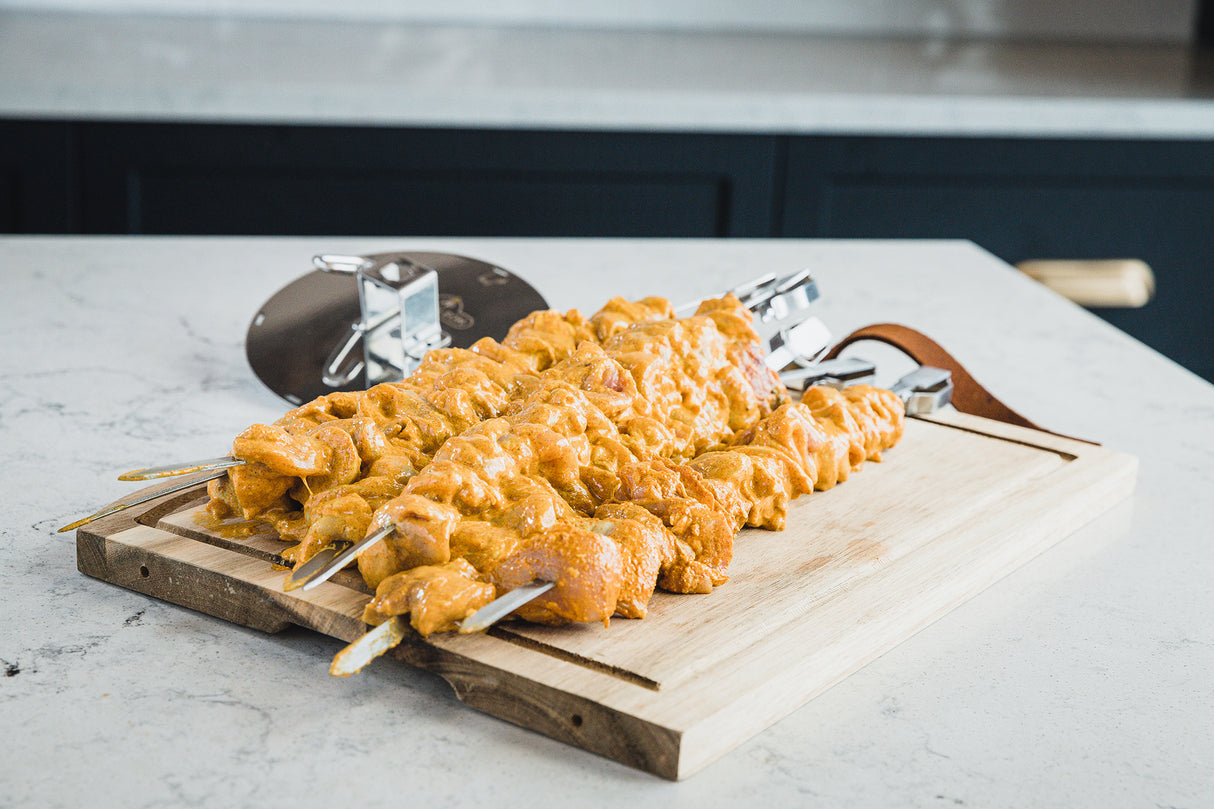 Napoleon varrastikut varrasmoottoriin Shish Kebab