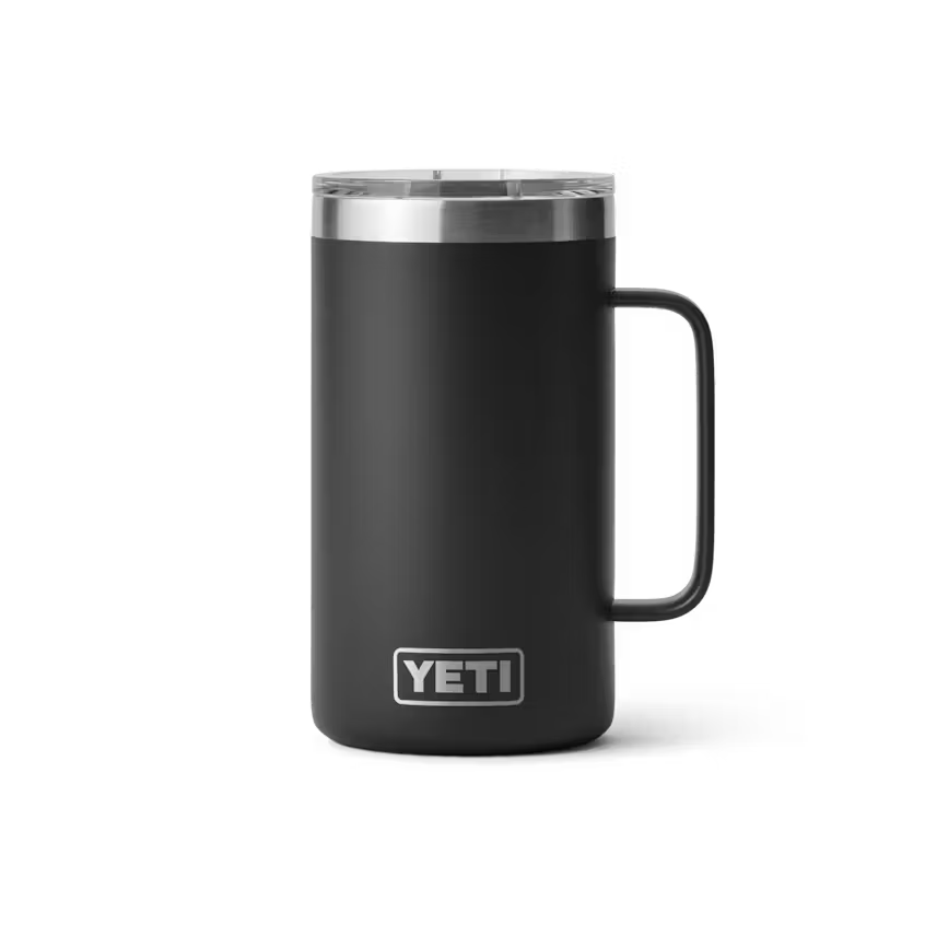 YETI Rambler 24 oz muki, musta