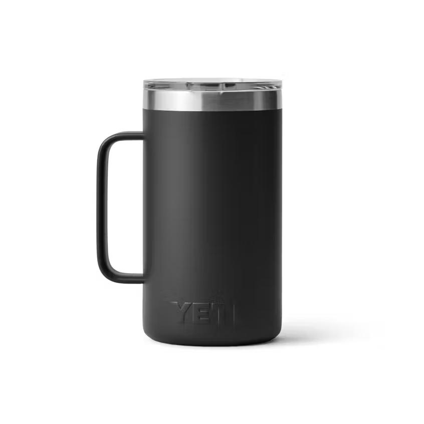 YETI Rambler 24 oz muki, musta