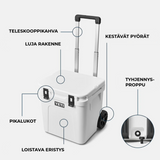 Grillitukusta tilattava Yeti Roadie 48 kylmälaukku on todellä kestävä ja kätevä monilla ylivertaisilla ominaisuuksilla varustettu joka grillaajan kaveri.