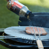 Barbecook mausteos laitettuna suoraan hiilille