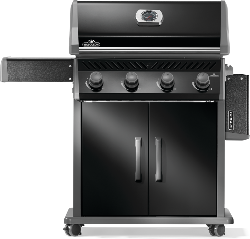 Napoleon Rogue 525-2 -yleiskuva, sivutaso laskettuna alas