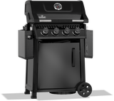 Napoleon freestyle 425 - näkymä sivuviistosta