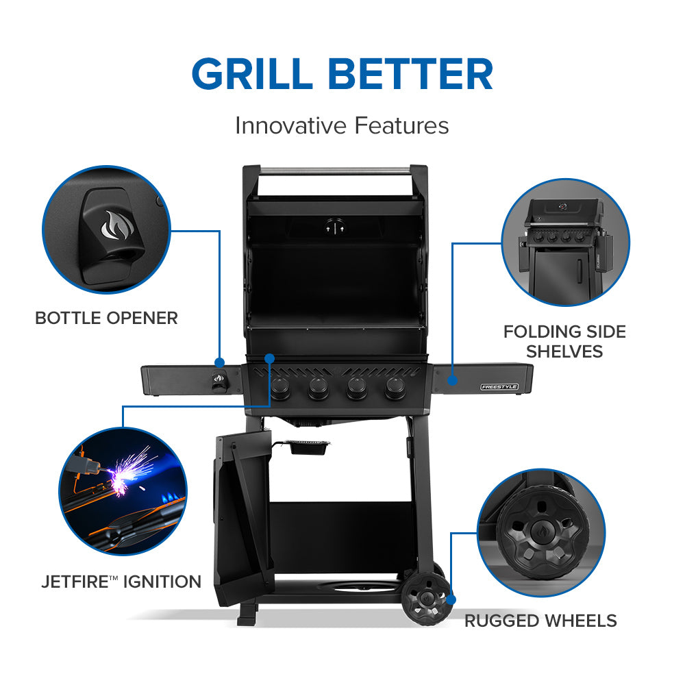 Napoleon freestyle 425 -ominaisuudet