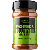 Traeger sian- ja siipikarjan mausteseos -yleiskuva