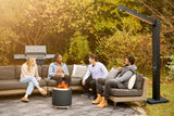 Napoleon Fire Pit 47 cm tyylikäs musta tulisija lämmittää mukavasti koko seuruetta