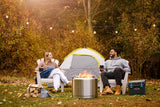 Napoleon Fire Pit lämmittää mukavasti esimerkiksi retkellä