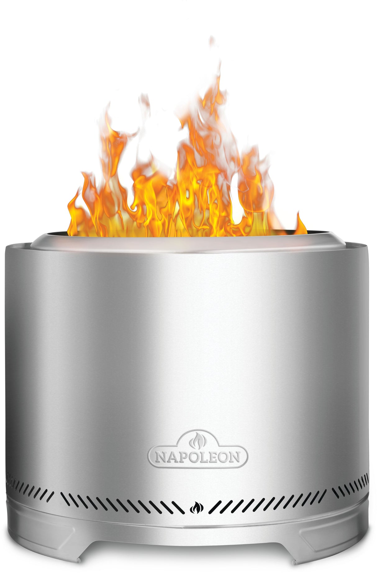 Napoleon Fire Pit -tulisijassa tuli palaa puhtaasti savuamatta