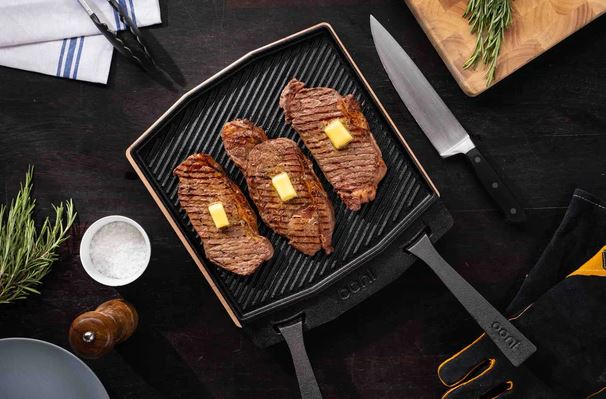 Ooni Dual-Sided Grizzler Plate - kaksipuolinen valurautapannu