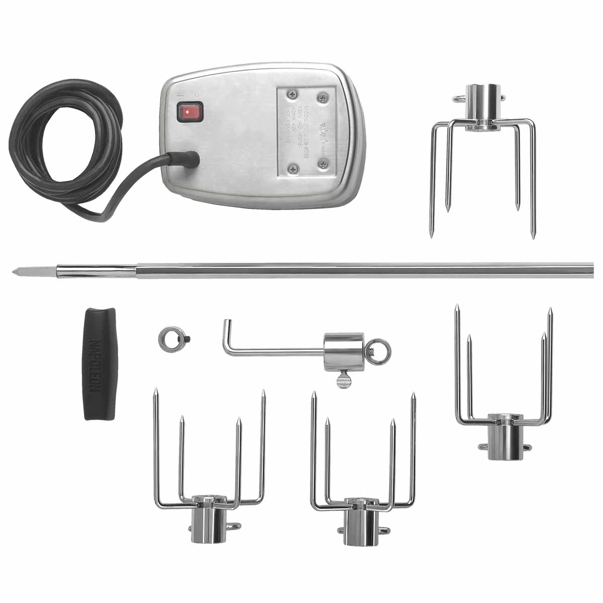 Napoleon Rotisserie-paistinkäännin P450, P/PRO500, LE485 & LEX485 -kaasugrilleihin