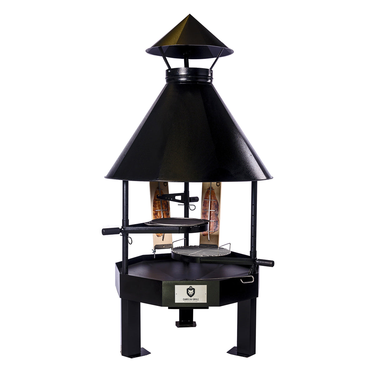 CARELIA GRILL® 9K-100 MATALA PIHA- JA KOTAGRILLI