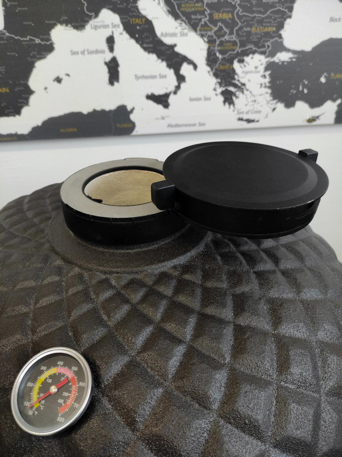 Evolve Prime Series Full Kamado With Metal Shelves, THE BEAST
