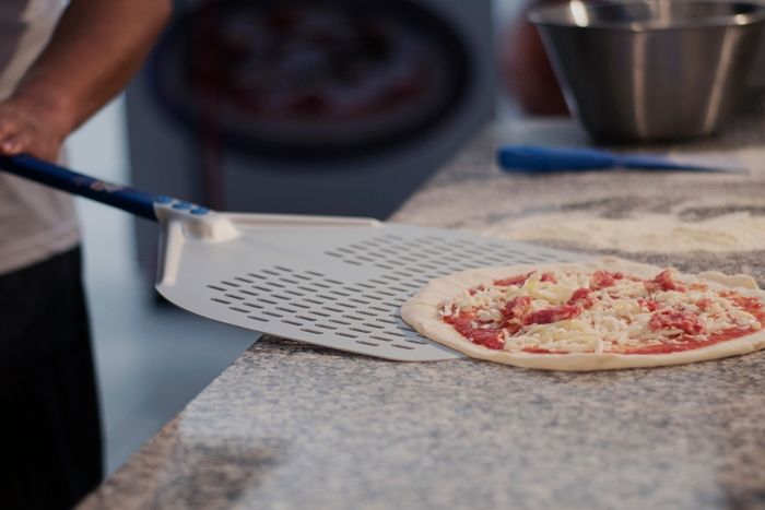 Gi.Metal Azzurra alumiininen pizzalapio 33cm x 33cm