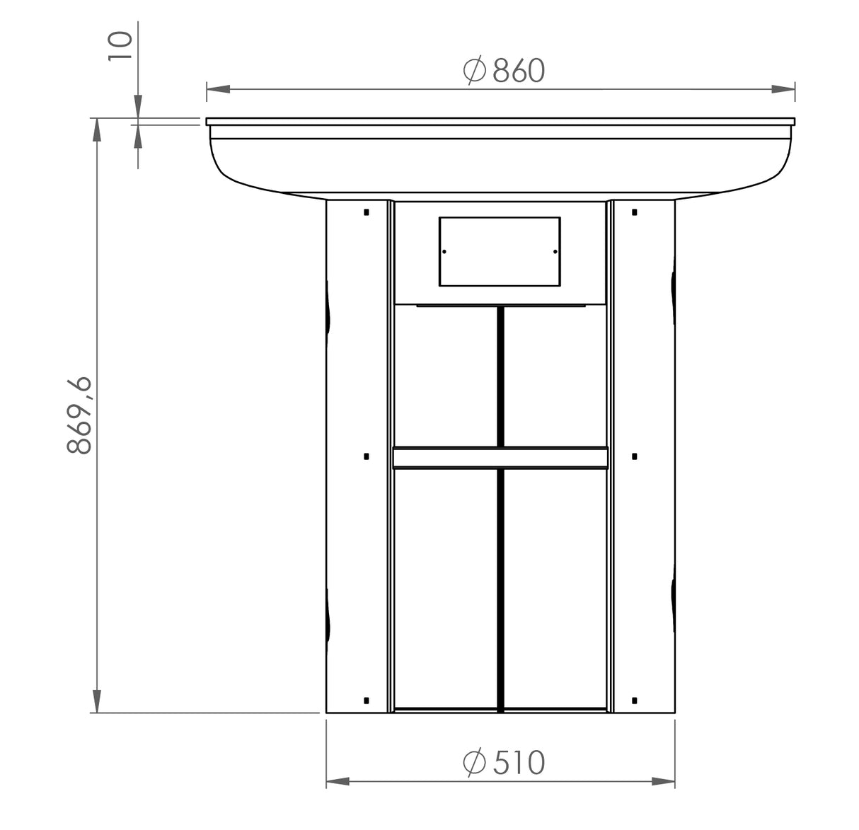 CARELIA GRILL® RONDO PLANCHA-GRILLI