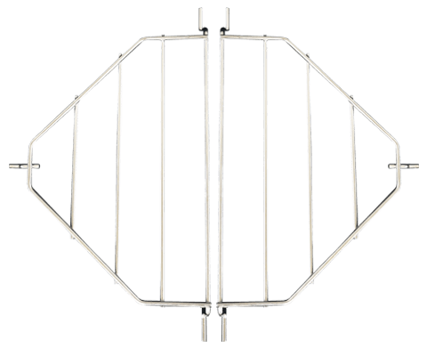 PRIMO Lämmönjakolevyteline Oval LG 300 -grilliin